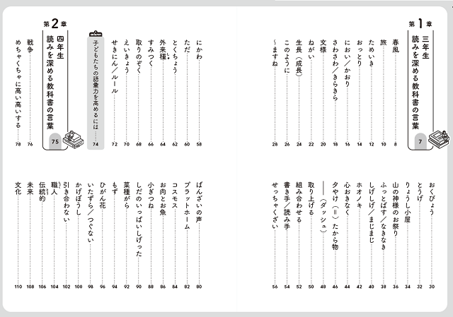 たった一つの言葉で深める国語の授業　目次