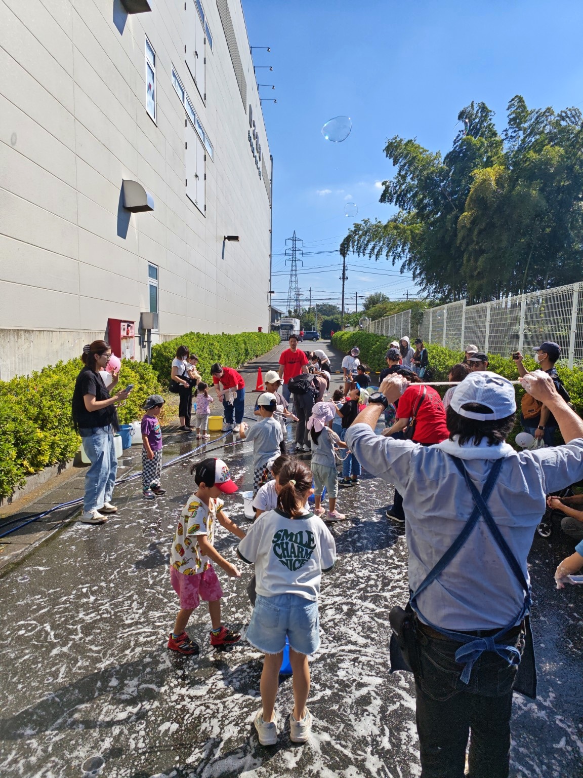 シャボン玉写真