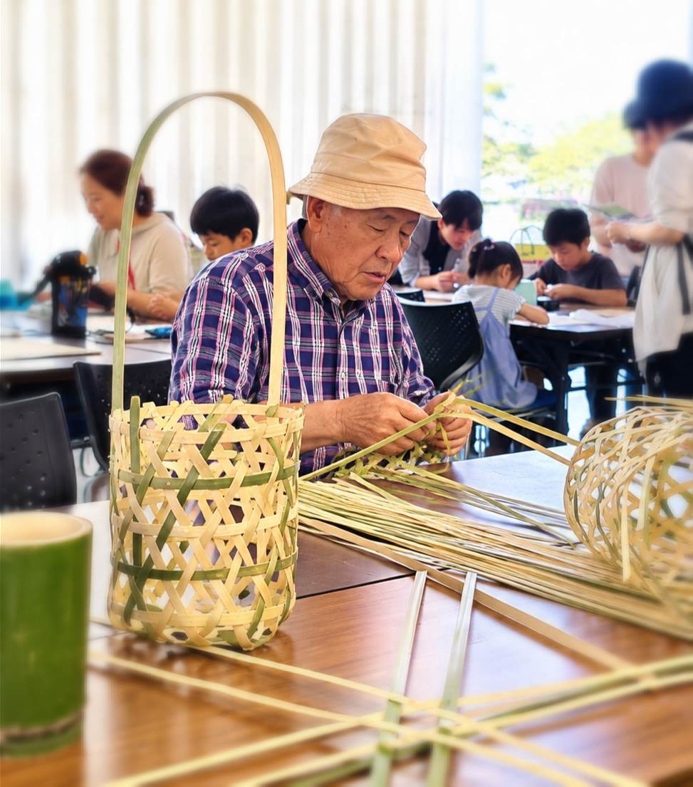 竹細工づくり