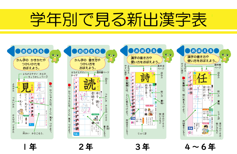 広がる 深まる漢字学習 新出漢字表 とは 日本標準 小学校教材 テスト ドリル プリント 教育ict