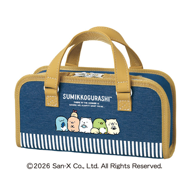 裁縫コンパクト Eすみっコぐらし デニム